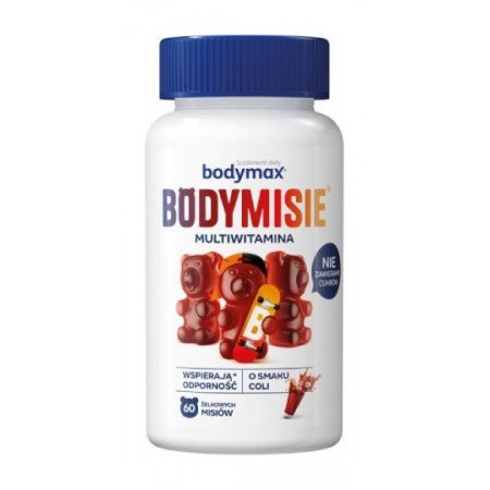 Bodymax Bodymisie żelki bez cukru o smaku coli 60 sztuk
