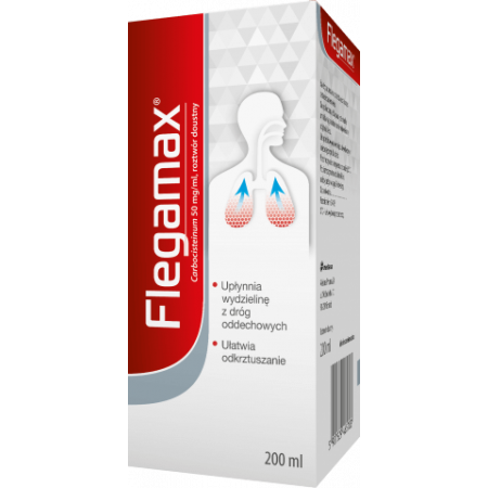 Flegamax roztwór doustny 50mg/ml 200ml