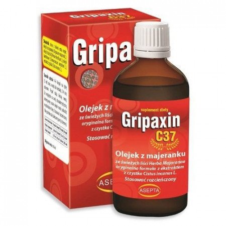 Gripaxin C37 krople 100 ml (data ważności 10.2022r)