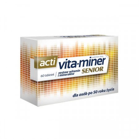 Acti Vita-miner Senior 60 tabletek