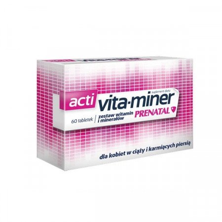 Acti Vita-miner Prenatal 60 tabletek