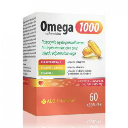 Omega 1000, 60 kaps. ALG PHARMA