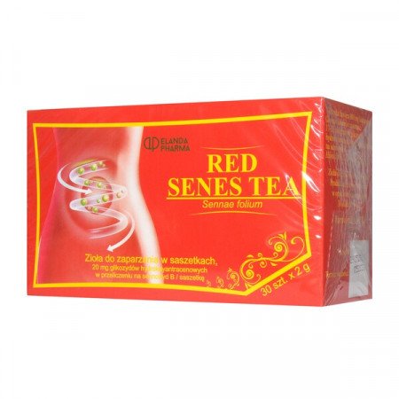 Red Senes Tea (Red-Slim Tea), zioła do zaparzania w saszetkach