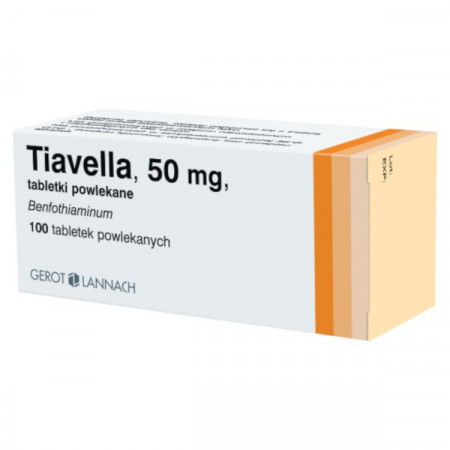 Tiavella 50 mg, 50 tabletek powlekanych