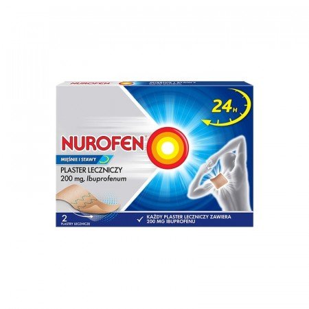 NUROFEN MIĘŚNIE I STAWY Plaster leczniczy - 2 szt.
