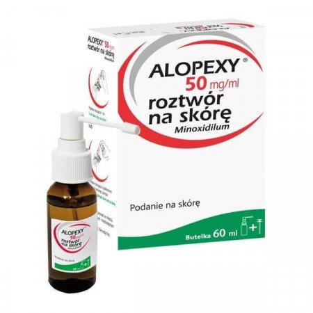 Alopexy, 5 %, roztwór na skórę, 60ml x 1 butelka