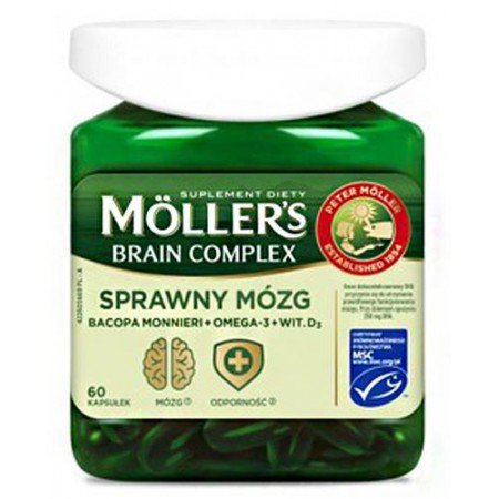 Moller's Brain Complex 60 kapsułek