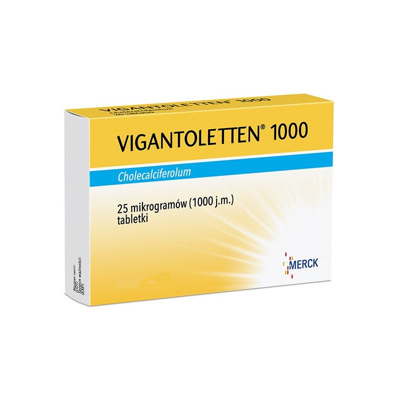 Vigantoletten witamina D3 1000 j.m., 90 tabletek