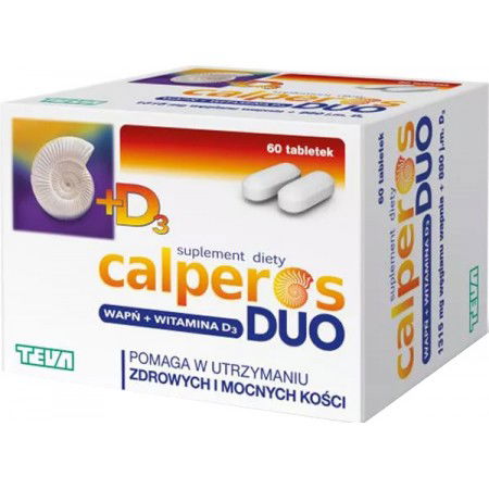 Calperos Duo - 60 tabletek