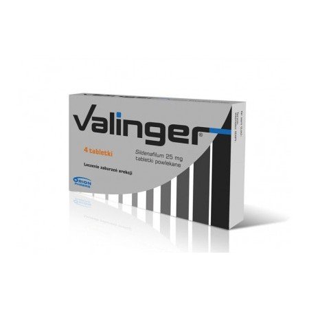 Valinger 0,025 g, 4 tabletki