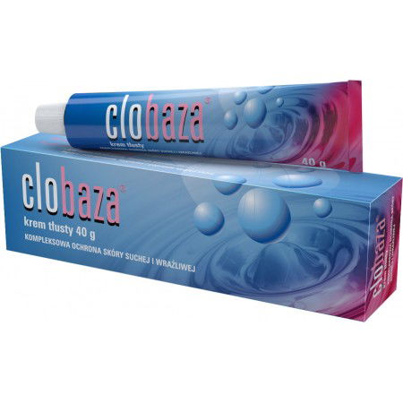 CLOBAZA Krem tłusty 40 g.