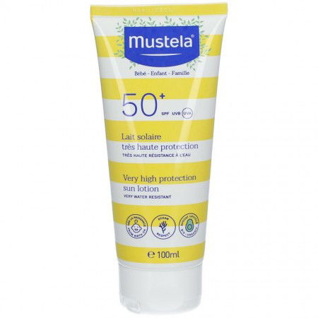 MUSTELA SUN ochrona przeciwsłoneczna mleczko SPF50 100ml