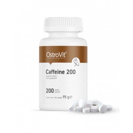 OstroVit Kofeina 200mg 200 tabletek