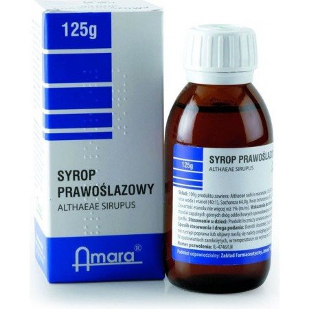 Amara, Syrop Prawoślazowy 0,05g/g, 125 g