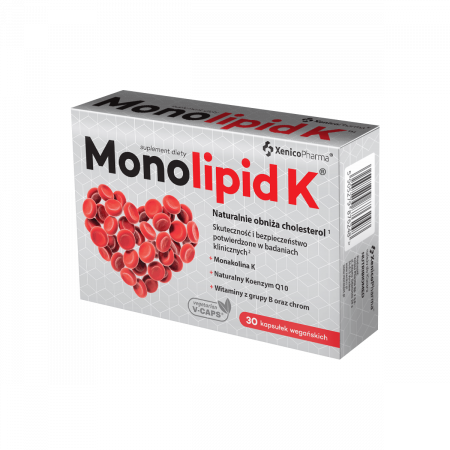 Monolipid K 30 kapsułek cholesterol