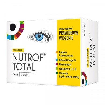 Nutrof Total z witaminą D3 - 60 kapsułek