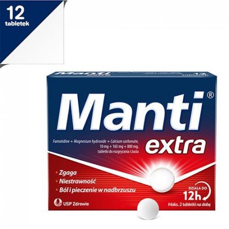 Manti Extra 12 tabletek do żucia