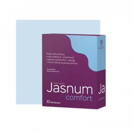 Jasnum comfort globulki nawilżające - 10 sztuk