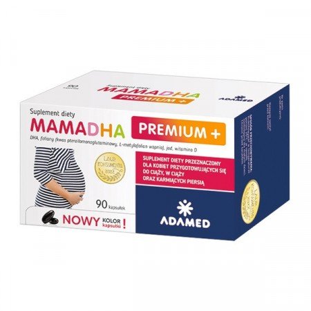 MamaDHA Premium +, 90 kaps.