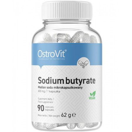 OSTROVIT - Sodium Butyrate, Maślan sodu, 90 kapsułek