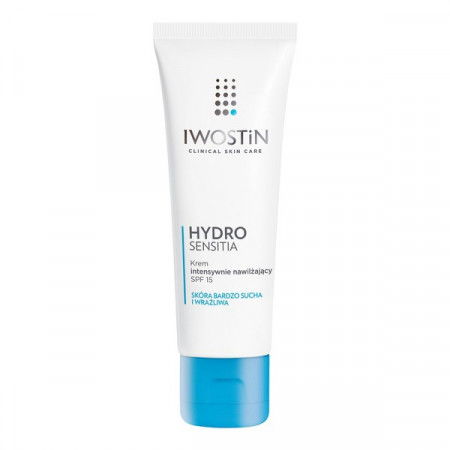 Iwostin Hydro Sensitia SPF 15 krem intensywnie nawilżający