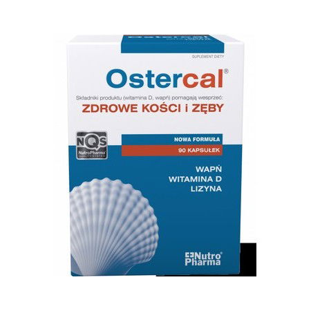 Ostercal - Zdrowe kości i zęby - 90 kapsułek