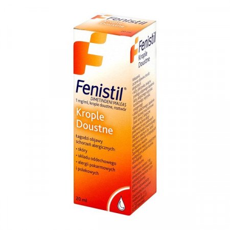 Fenistil krople 1 mg/1ml 20 ml