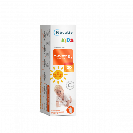 Novativ Kids Witamina D3 - - 20 ml