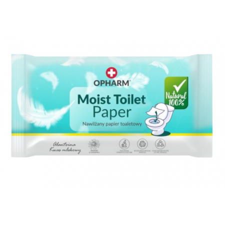 OPHARM MOIST TOILET PAPER Nawilżany Papier toaletowy - - 1 op.