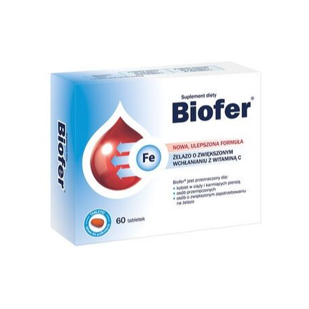 Biofer tabletki - 60 tabl.