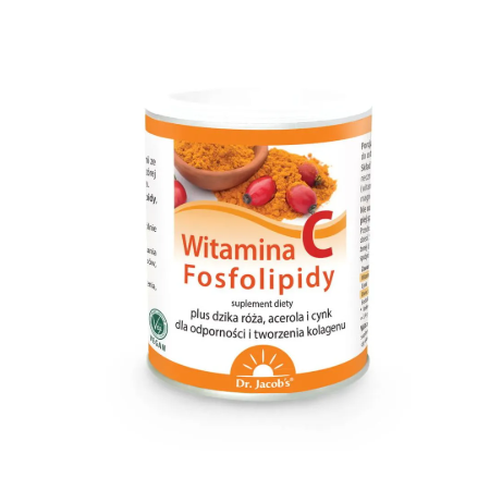 Witamina C Fosfolipidy Dr. Jacob's proszek - 150 g