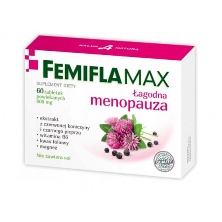 Femiflamax tabletki powlekane - 60 tabl. (4 blist. po 15 tabl.)