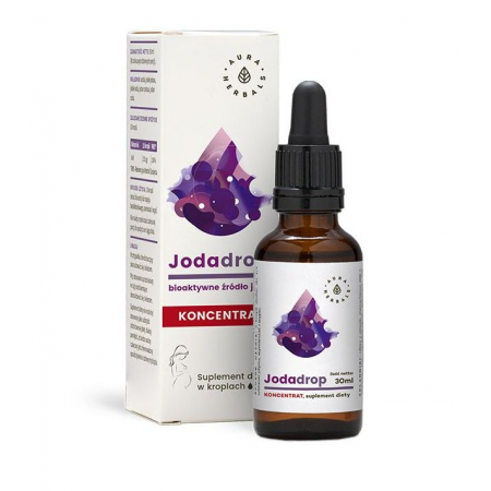 Jodadrop – bioaktywne źródło jodu, koncentrat krople - 30 ml