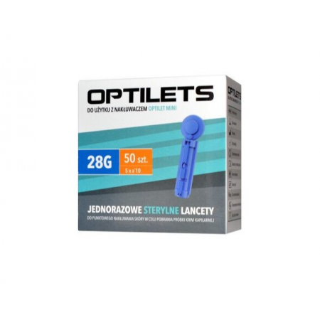 Optilets Lancety - - 50 szt.