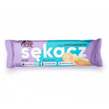 Sękacz o smaku śmietankowym - - 28 g