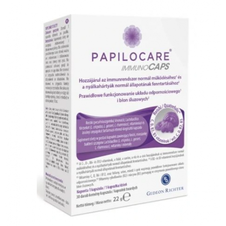 Papilocare Immunocaps 30kaps.