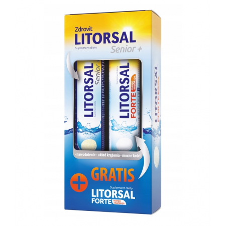 Zdrovit Litorsal Senior+ + Litorsal Forte mango-marakuja