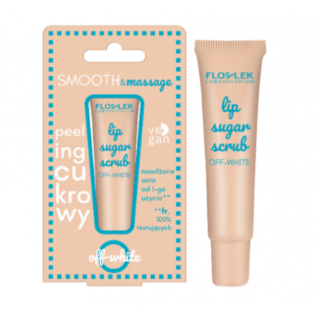 Floslek Laboratorium Off-White Peeling cukrowy do ust 14g