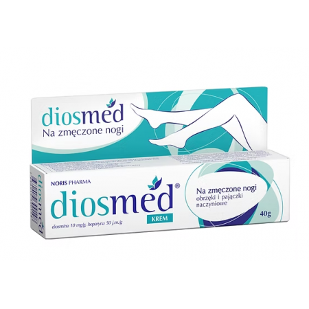 DIOSMED Krem na zmęczone nogi 40g(tuba)