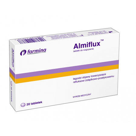Almiflux tabletki do rozgryzania 20 tabl.