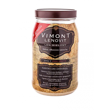 Vimont Lenovit Len mielony proszek - 400 g (200g + 200g gratis)