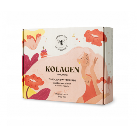 Kolagen 10000 mg z miodem i witaminami płyn - 30 but. po 30 ml