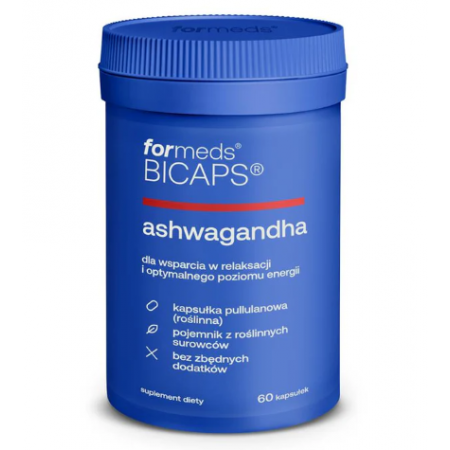 Bicaps ashwaganda 60 kaps.