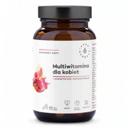 Aura Herbals Multiwitamina dla kobiet kapsułki - 60 kaps.