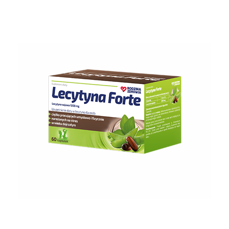 Rodzina Zdrowia Lecytyna Forte kapsułki - 60 kaps.