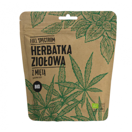 Herbatka konopna z miętą Bio - - 40 g