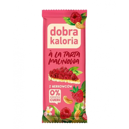 Dobra kaloria baton ala tarta malinowa 35g