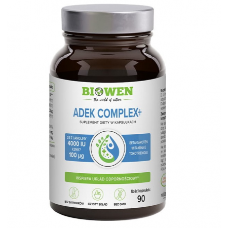 Biowen Witaminy ADEK 90kaps