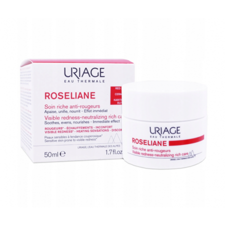 Uriage Eau Thermale Roseliane Riche Krem do cery wrażliwej - -