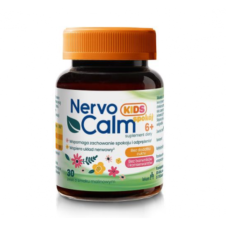 Nervo Calm Kids Spokój 6+ żelki - 30 szt.